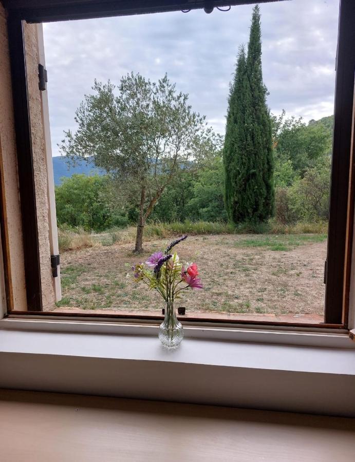 Logement D'Exception Pres Du Colorado Provencal Dans Une Residence Au Calme Avec Piscine Offrant Une Vue Imprenable Sur Le Luberon Depuis Sa Terrasse Viens Экстерьер фото