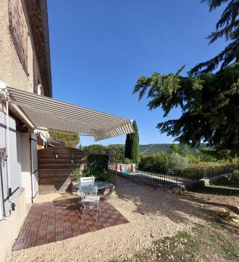 Logement D'Exception Pres Du Colorado Provencal Dans Une Residence Au Calme Avec Piscine Offrant Une Vue Imprenable Sur Le Luberon Depuis Sa Terrasse Viens Экстерьер фото