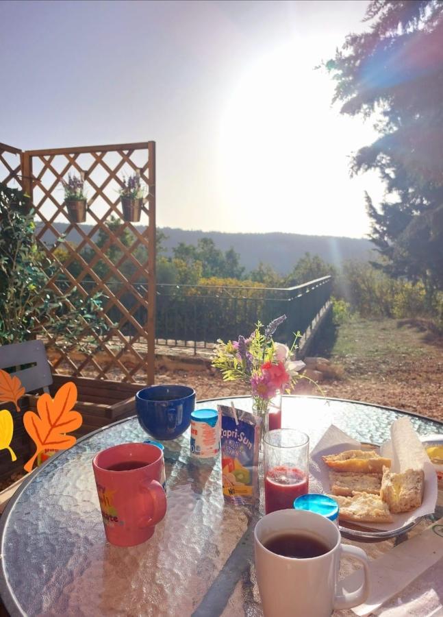 Logement D'Exception Pres Du Colorado Provencal Dans Une Residence Au Calme Avec Piscine Offrant Une Vue Imprenable Sur Le Luberon Depuis Sa Terrasse Viens Экстерьер фото